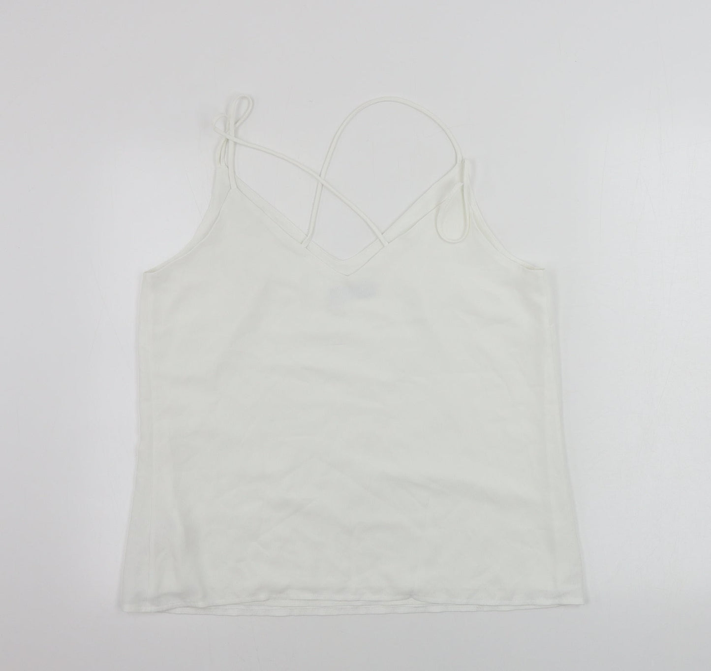 F&F  Womens White   Basic Blouse Size 14