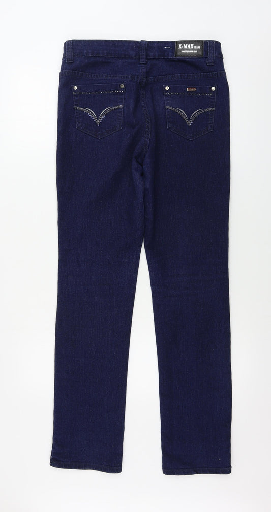 x max Womens Blue   Skinny Jeans Size 32 in L30 in