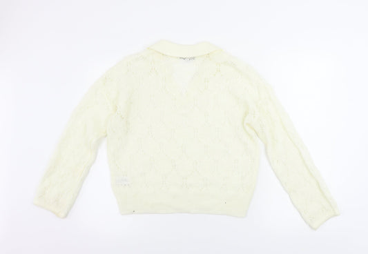 NEXT  Womens Ivory   Pullover Jumper Size 12