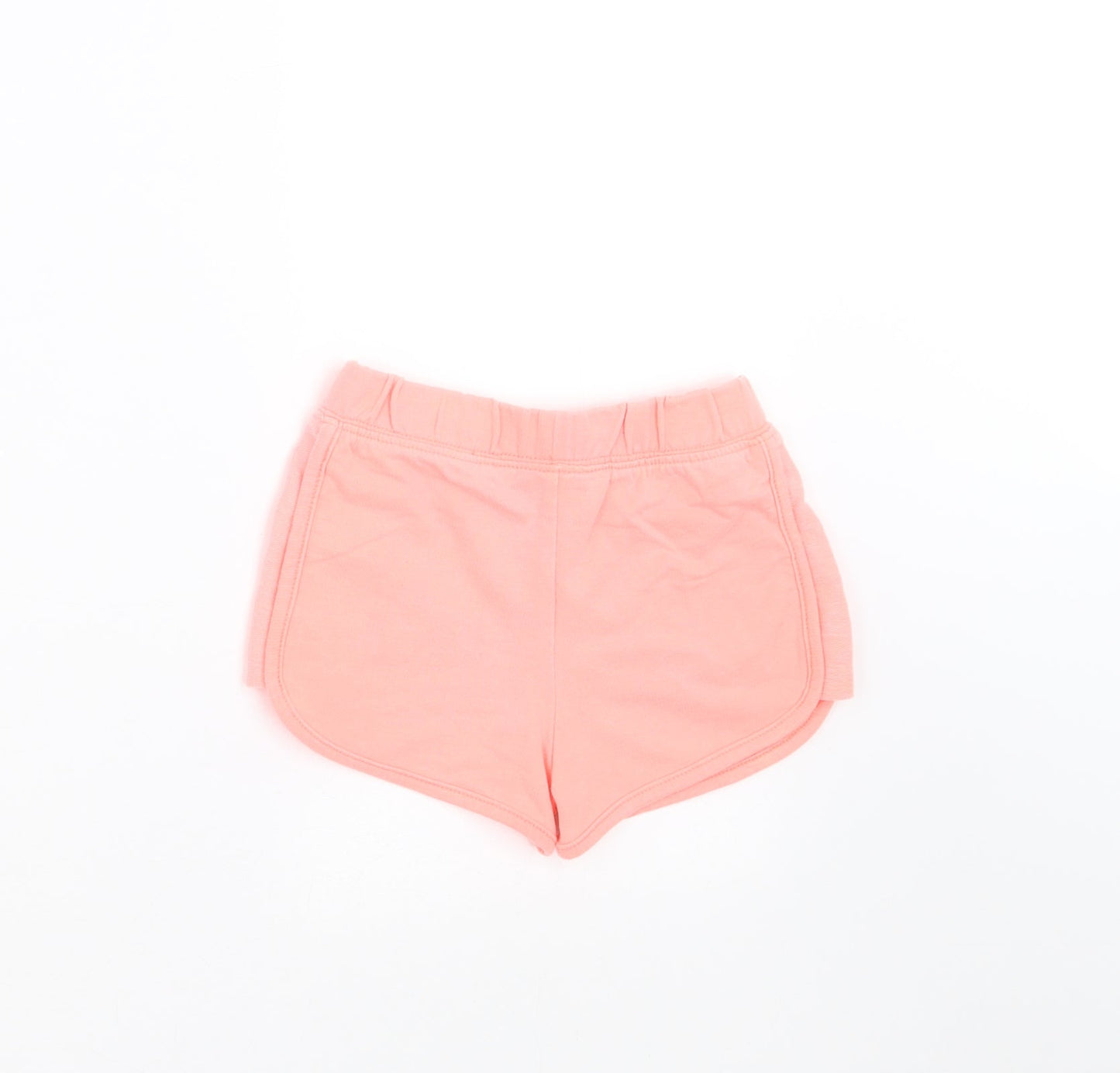 Matalan Girls Orange   Sweat Shorts Size 4 Years