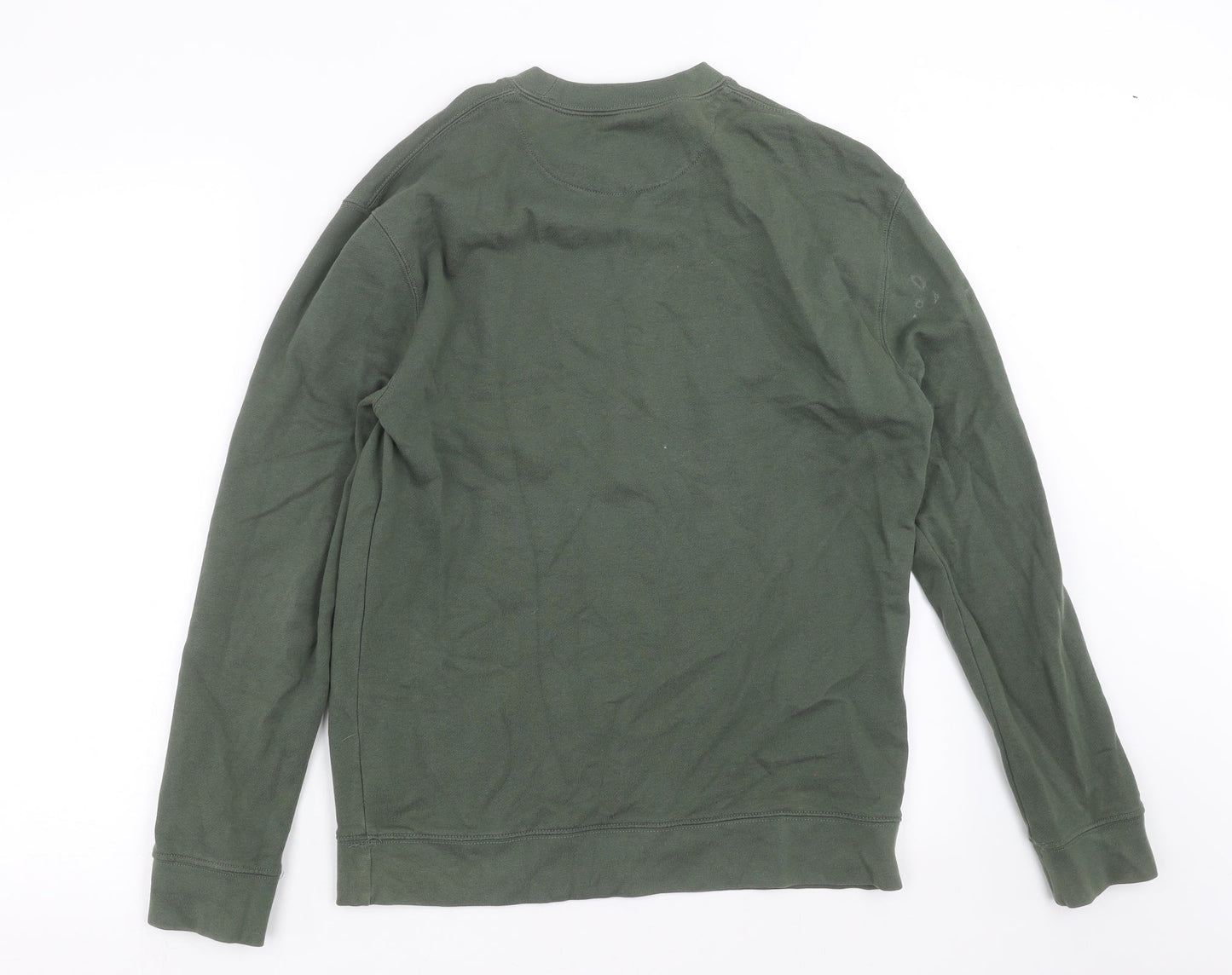 Topman Mens Green   Pullover Sweatshirt Size XS