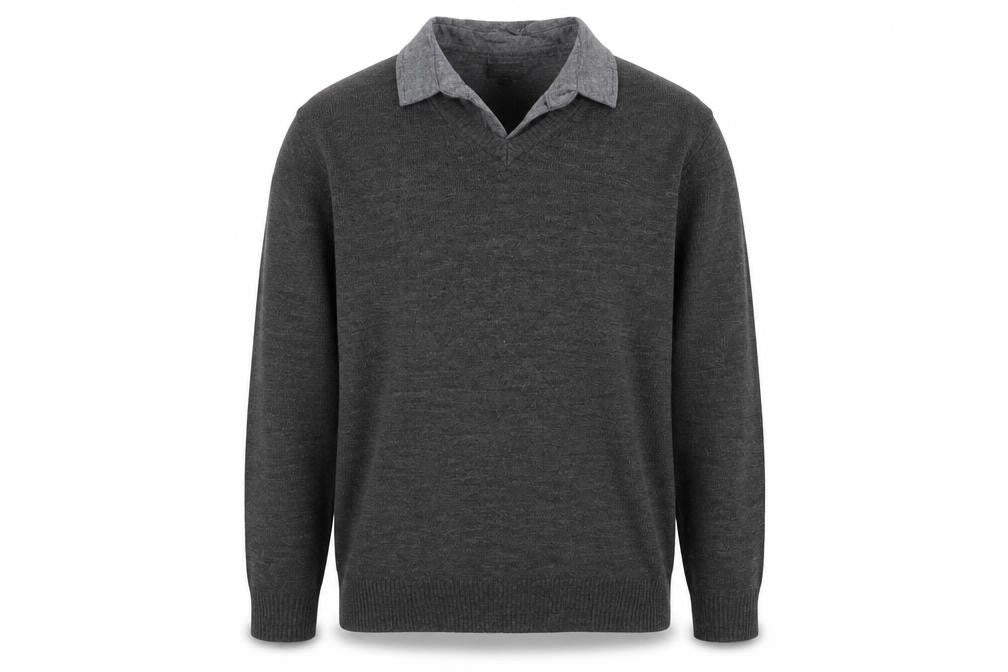 industrialize  Mens Grey  Knit Pullover Jumper Size L