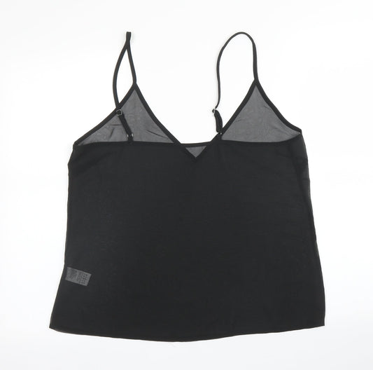 River Island Womens Black   Camisole Blouse Size 12