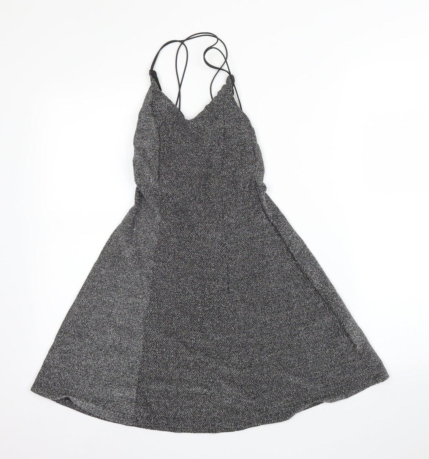 H&M Womens Silver   A-Line  Size XS