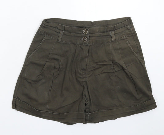 Justmila Womens Grey   Hot Pants Shorts Size 28 in