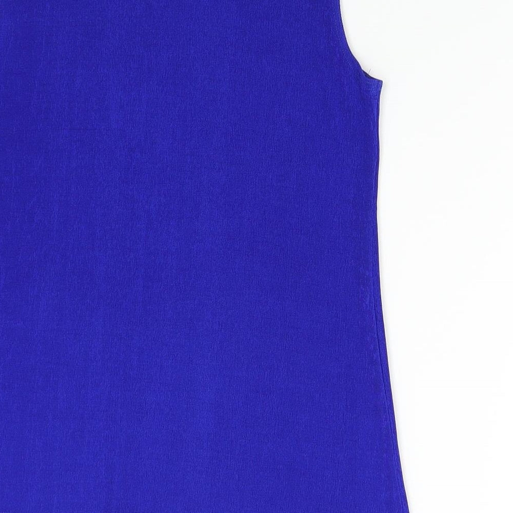 Preworn Womens Blue   Basic T-Shirt Size L