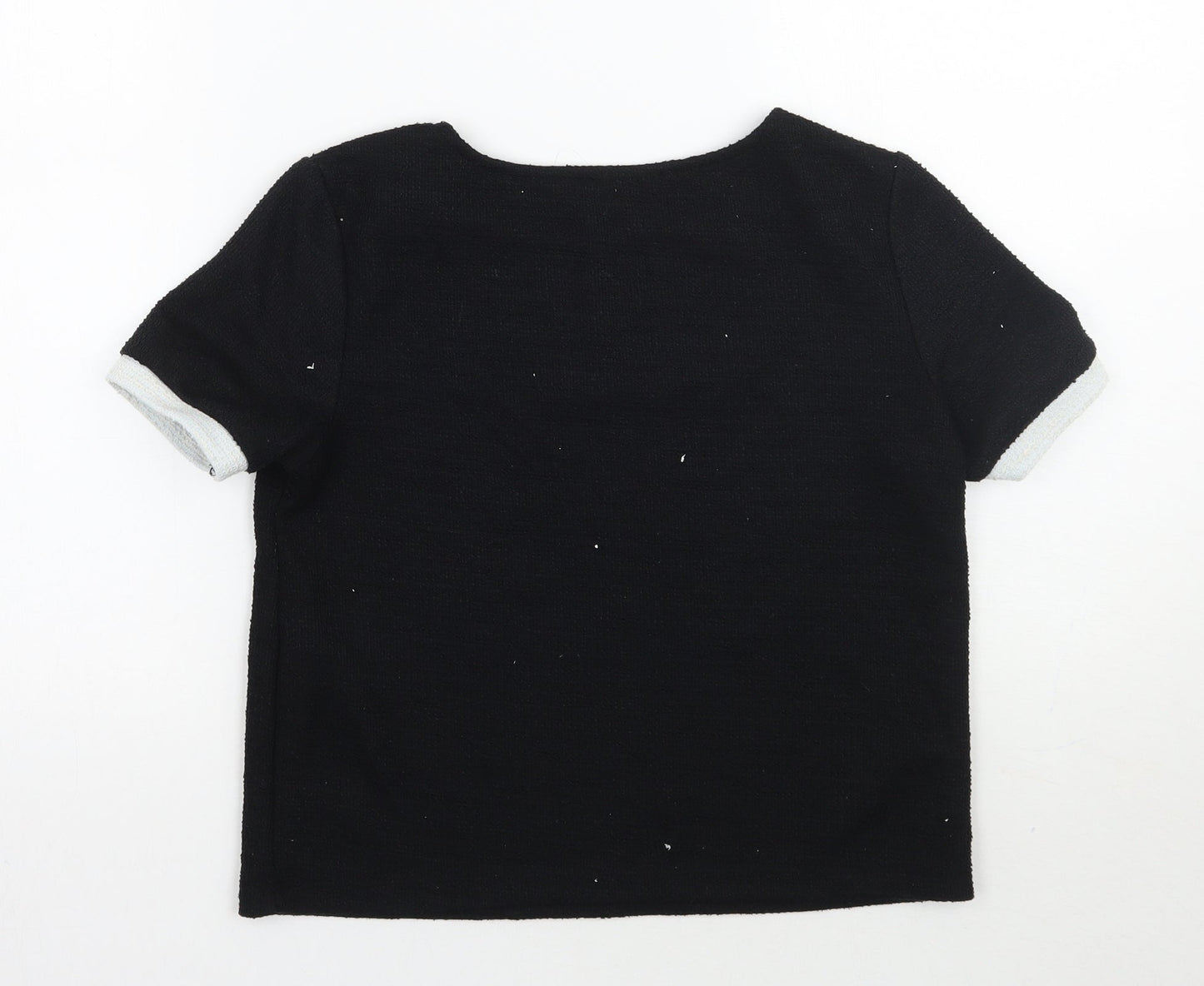 Zara Womens Black   Basic T-Shirt Size S
