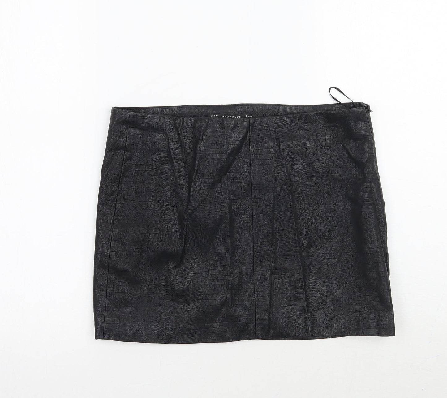 Zara Womens Black   A-Line Skirt Size M