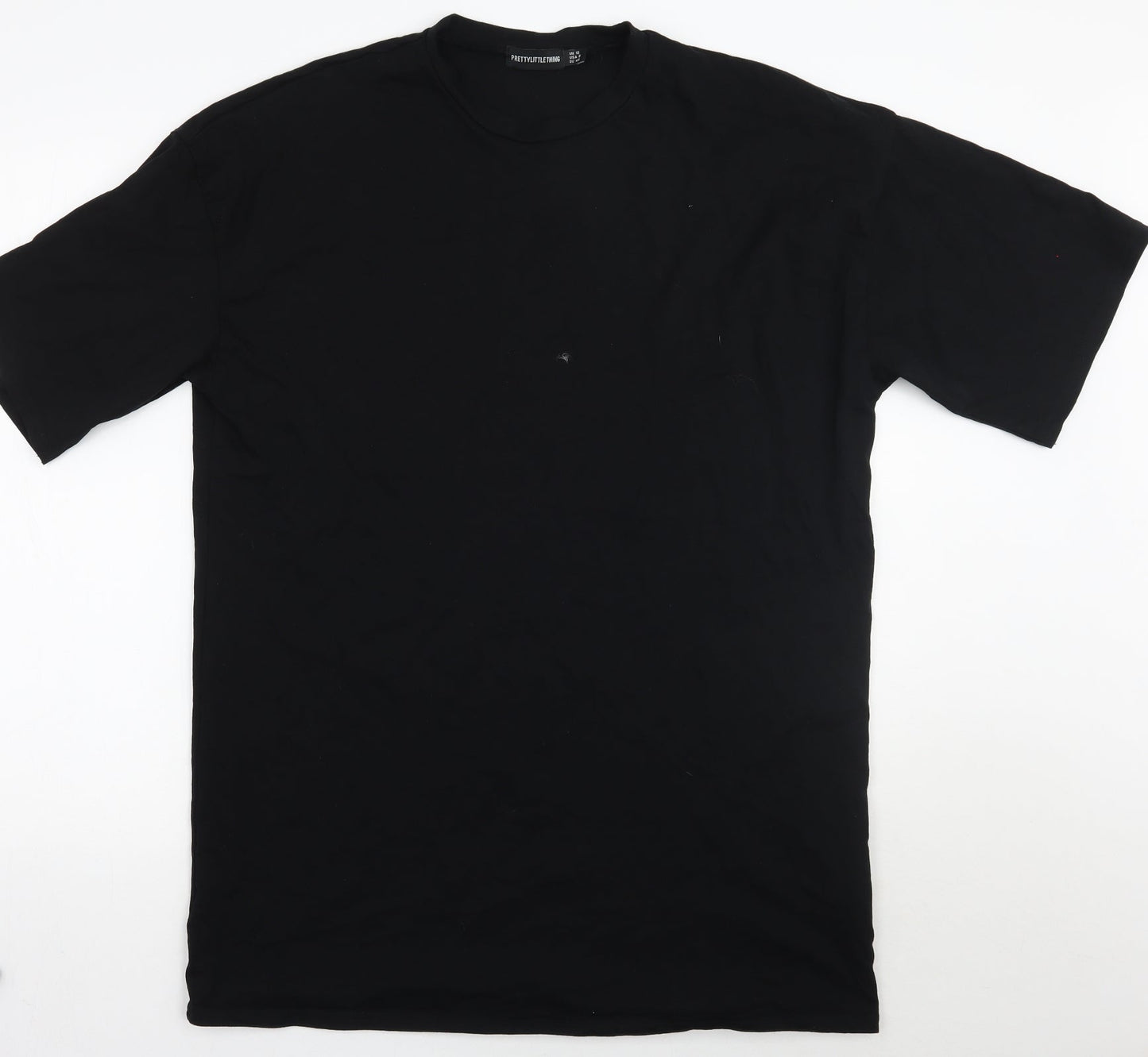 PRETTYLITTLETHING Womens Black   Basic T-Shirt Size 12