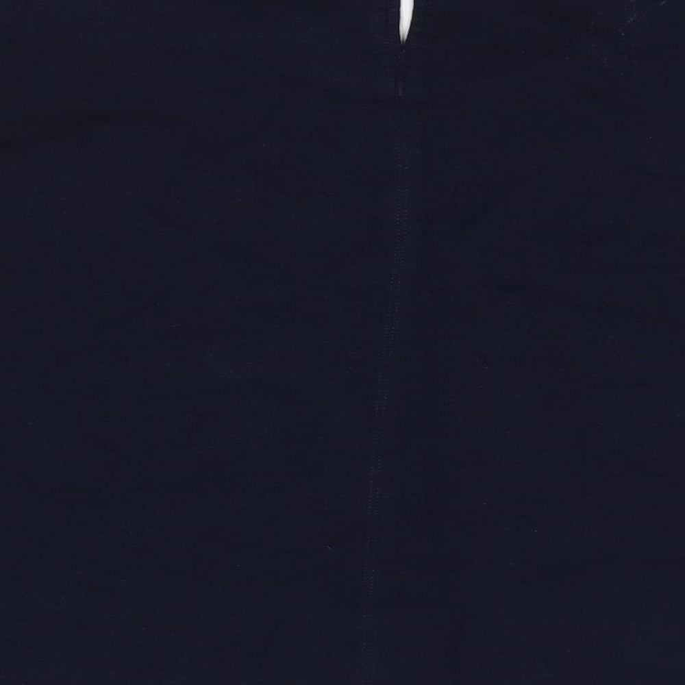 M&S Womens Blue   Basic Blouse One Size