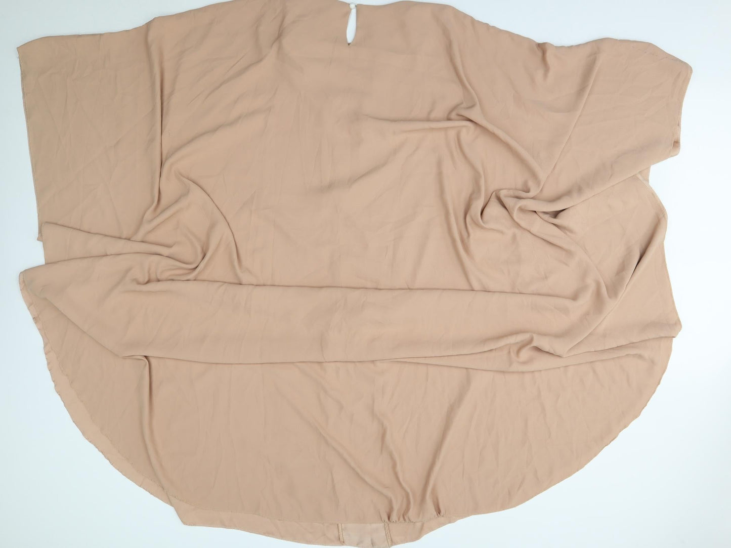 filizzade Womens Beige    Poncho Size 2