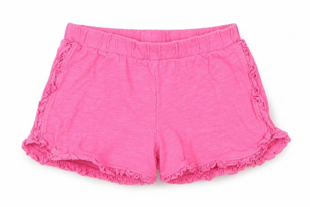 F&F Girls Pink   Paperbag Shorts Size 4-5 Years