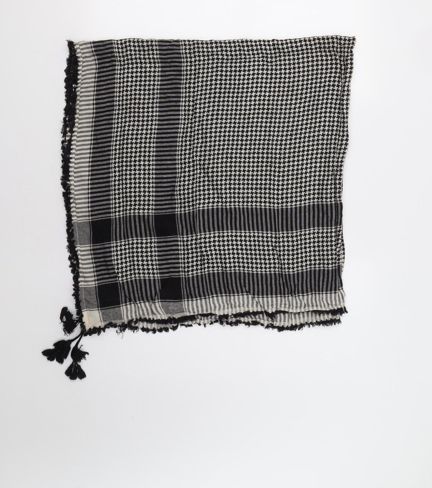 Preworn Womens Grey Check   Shawl/Wrap