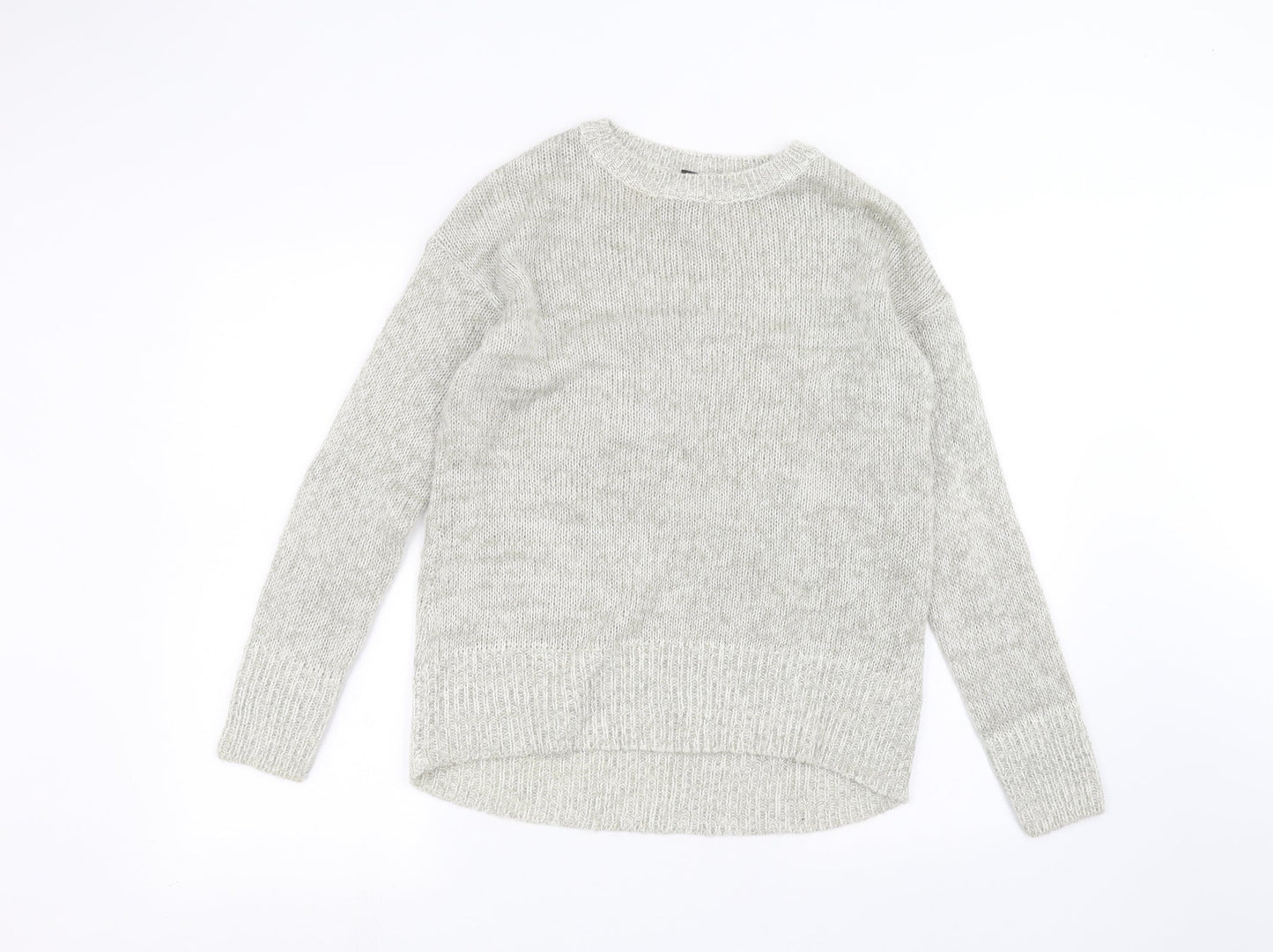 New Look Womens White   Pullover Jumper Size S