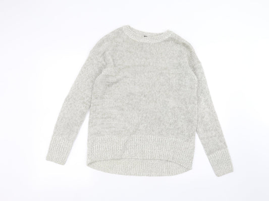 New Look Womens White   Pullover Jumper Size S