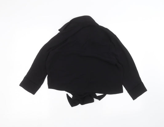 Select Womens Black   Basic T-Shirt Size 10