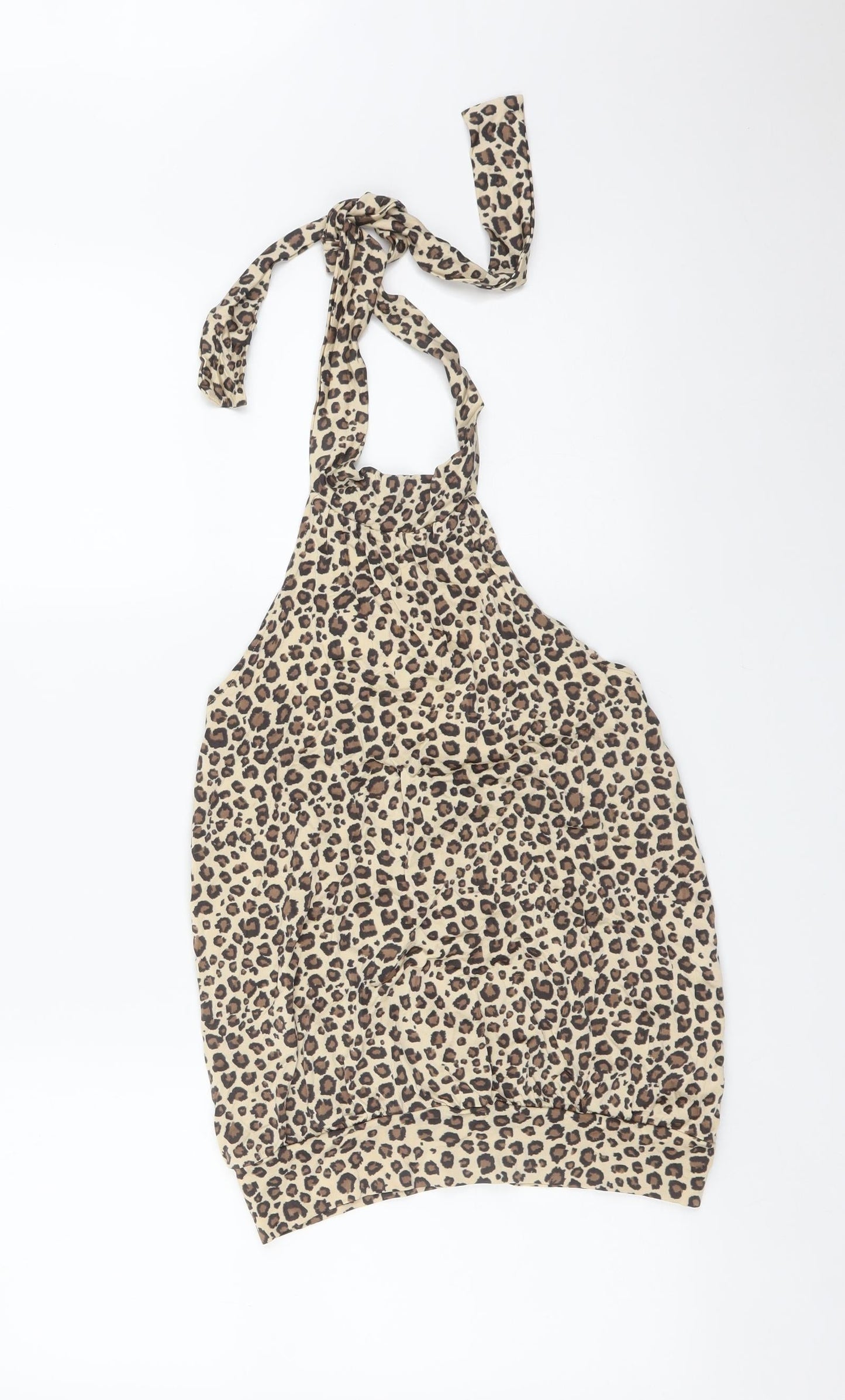 H&M Womens Multicoloured Animal Print  Basic T-Shirt