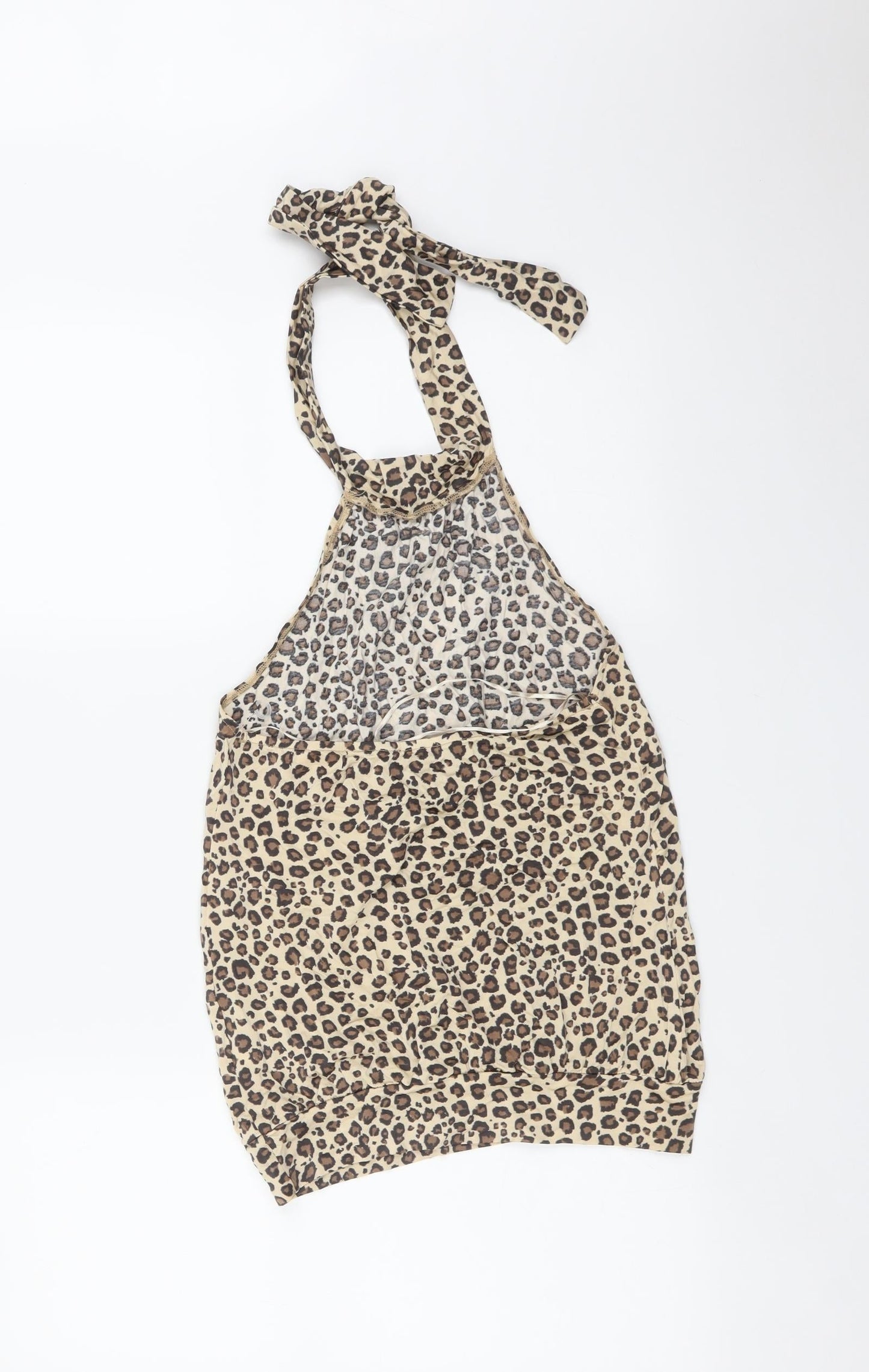 H&M Womens Multicoloured Animal Print  Basic T-Shirt