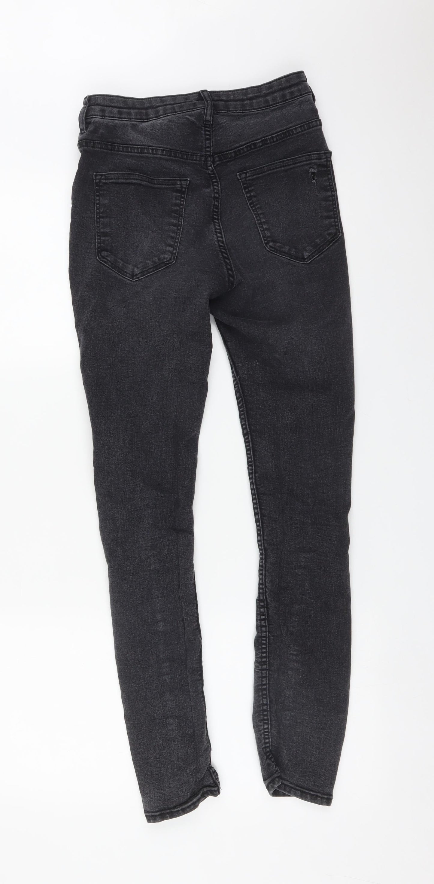 H&M Womens Black   Skinny Jeans Size 8 L28 in