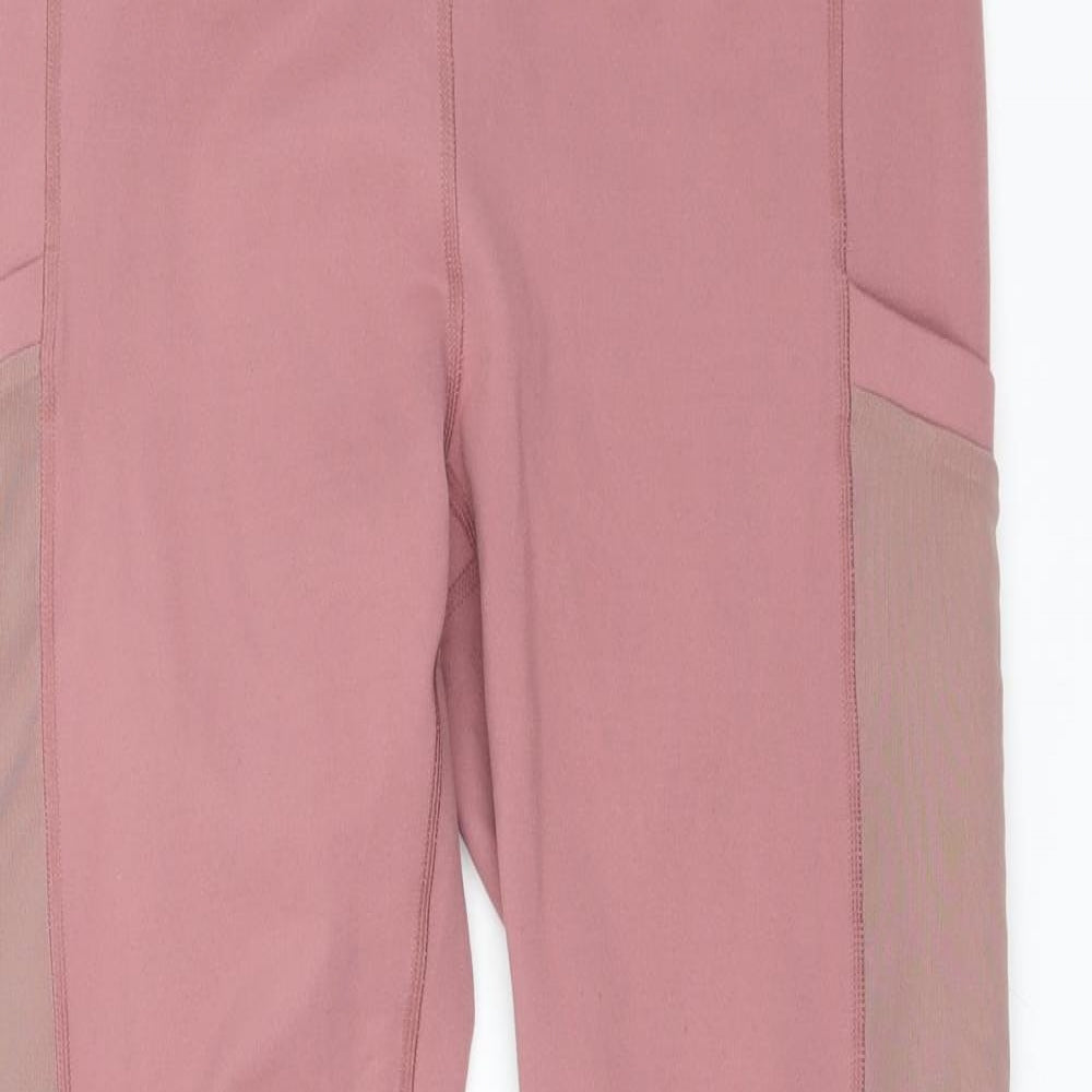 POWERHOLD Womens Pink    Leggings  L26 in