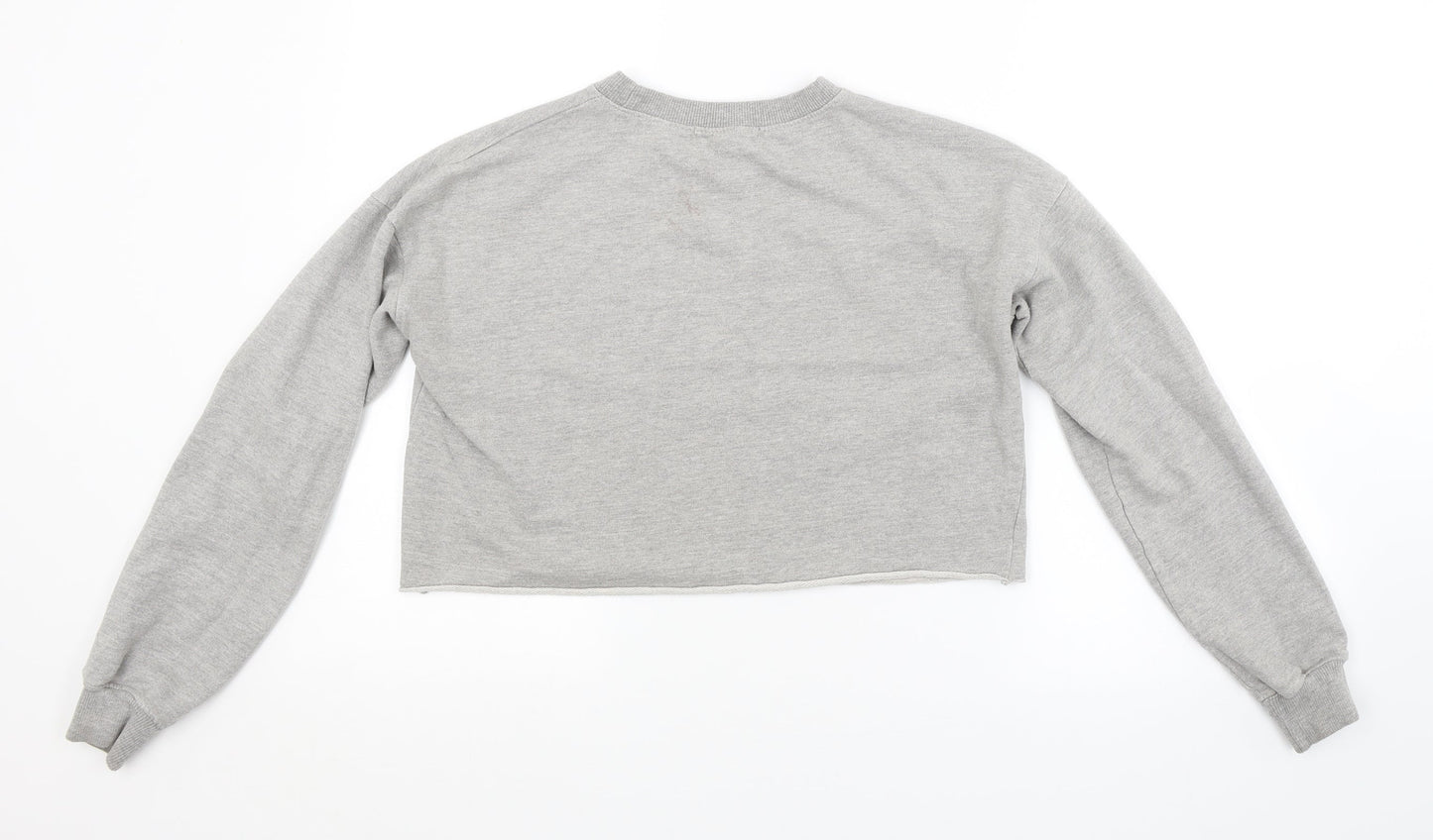 Misspap Womens Grey   Pullover Sweatshirt Size 8