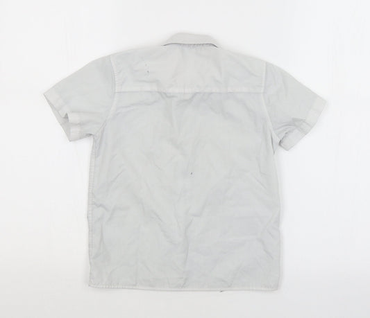 F&F Boys Grey   Basic Button-Up Size 5-6 Years