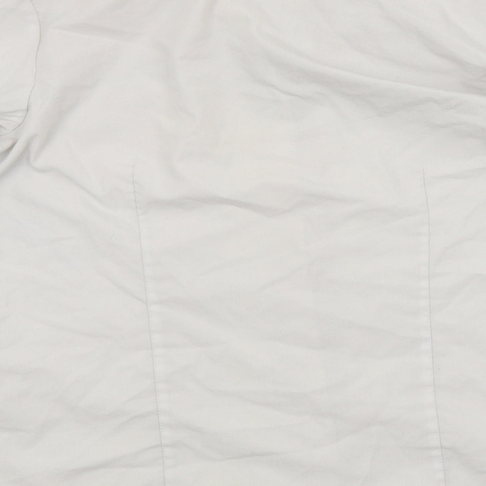 George Girls White   Basic Button-Up Size 11-12 Years