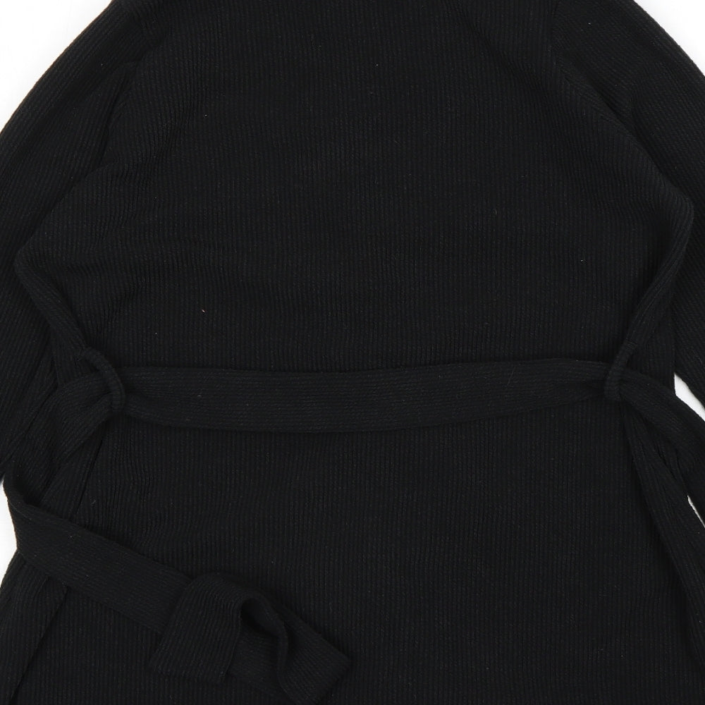 In the Style Womens Black   Cardigan Jumper Size 12