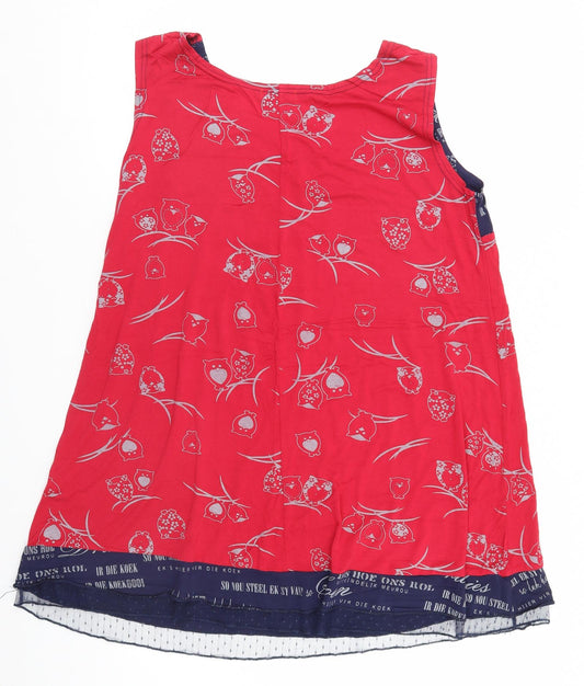 Preworn Womens Red   Basic Tank Size 2XL