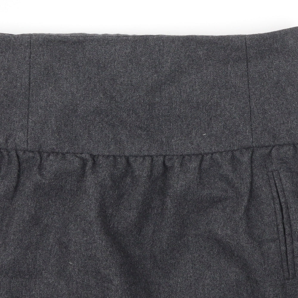 Warehouse Womens Grey   Straight & Pencil Skirt Size 10
