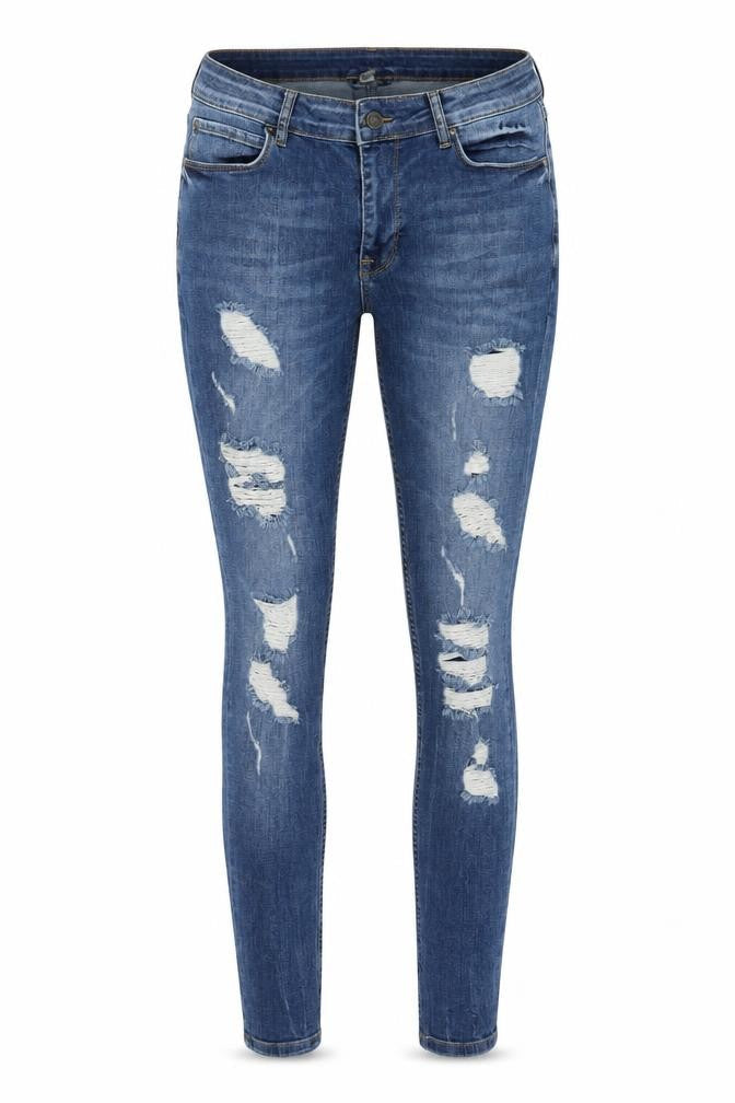 ASOS Womens Blue  Denim Skinny Jeans Size 32 in L31 in