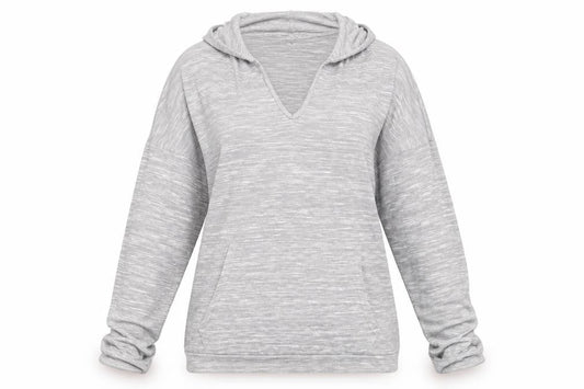 PRETTYLITTLETHING Womens Grey   Pullover Hoodie Size 8
