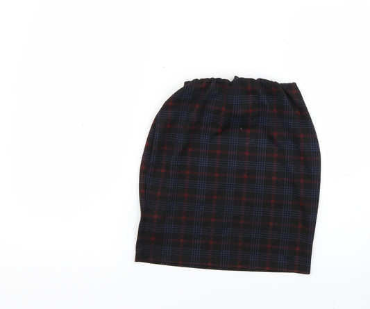 New Look Womens Multicoloured Check  Mini Skirt Size 6