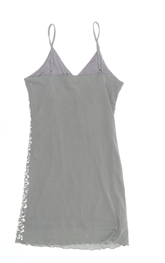 Stella Womens Grey   Fit & Flare  Size S