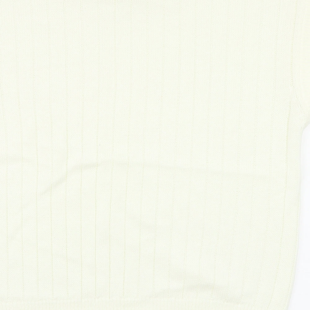 In the Style Womens White   Pullover Jumper Size 14