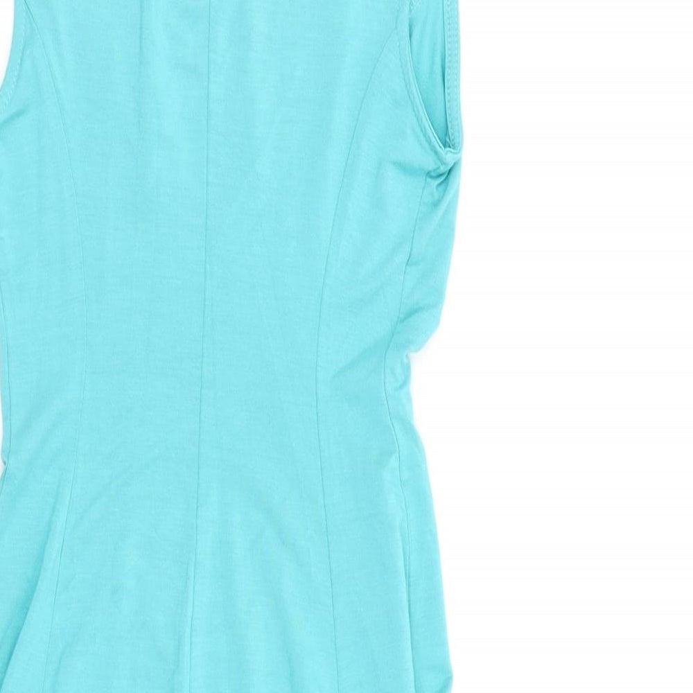 New Look Womens Blue   Fit & Flare  Size 8