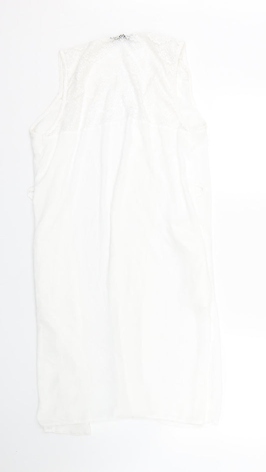 Select Womens White   Kimono Blouse Size 12
