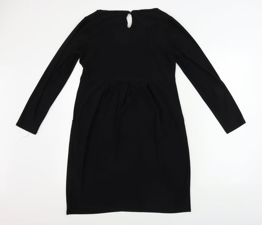 Preworn  Womens Black   A-Line  Size 10