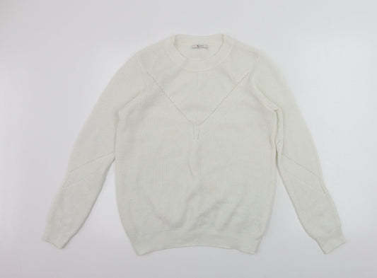 Tu Womens White   Pullover Jumper Size 12