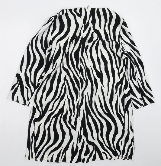 Preworn Womens Multicoloured Animal Print  Mini  Size 12