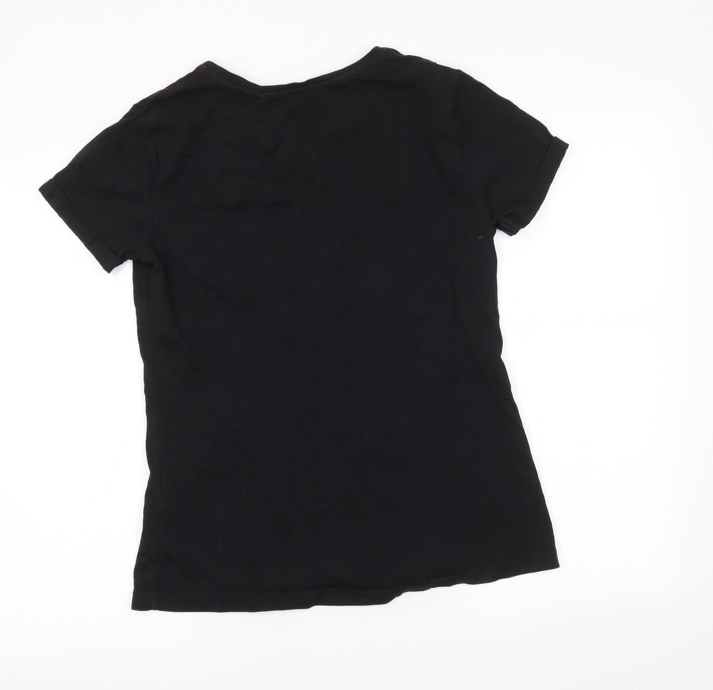 Star Wars Boys Black   Basic T-Shirt Size L