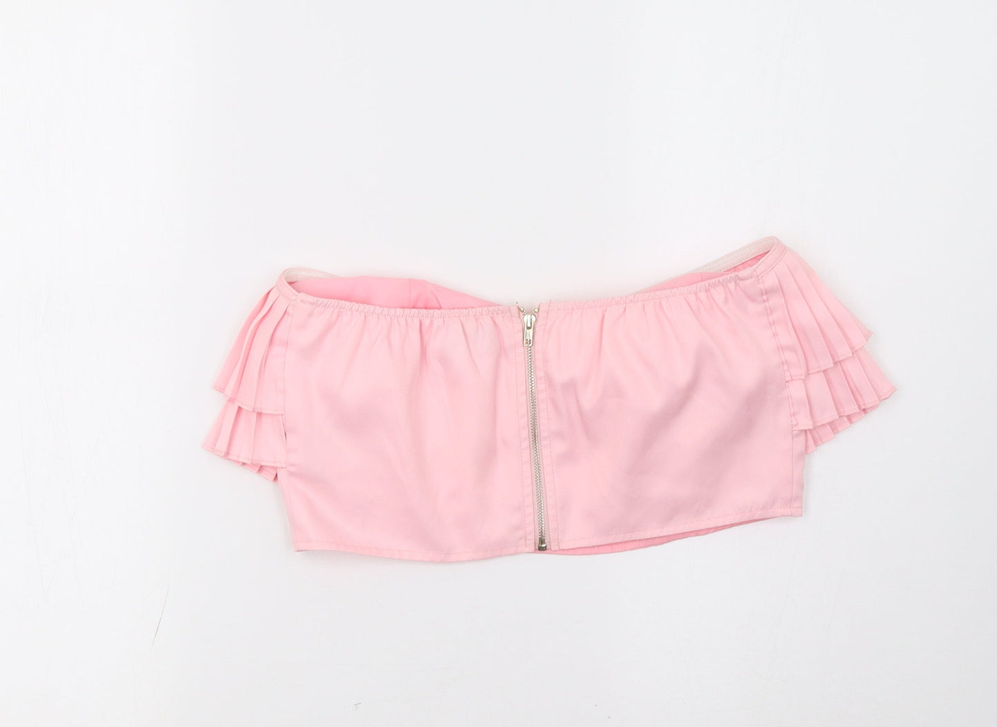 In the Style Womens Pink   Wrap Tank Size 10