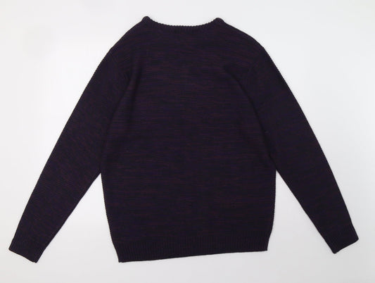 sandstones Mens Purple   Pullover Sweatshirt Size L