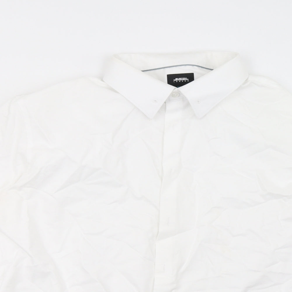 Burton Mens White    Polo Size 18