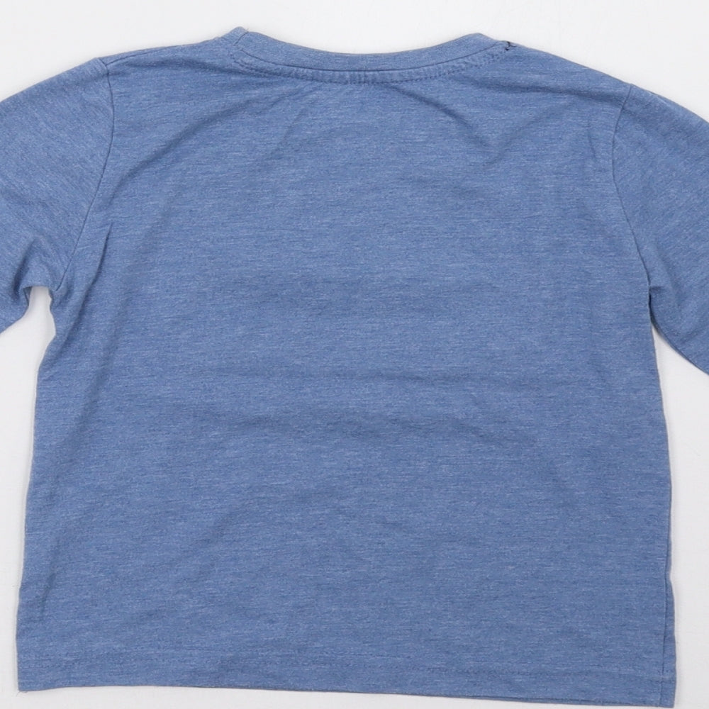 Primark Boys Blue   Pullover Sweatshirt Size 2-3 Years