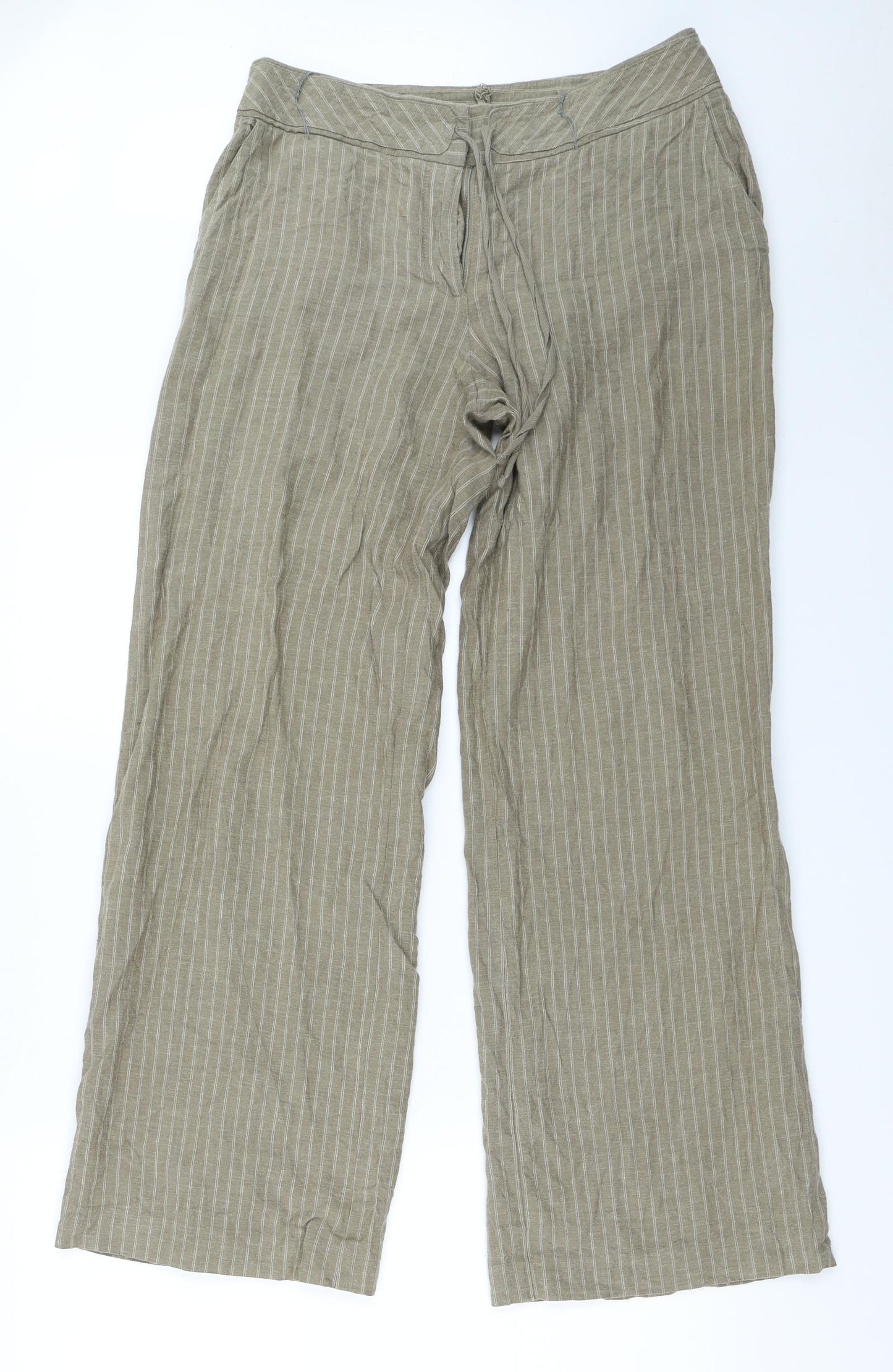 Preworn Womens Beige   Trousers  Size 30 in L29.5 in