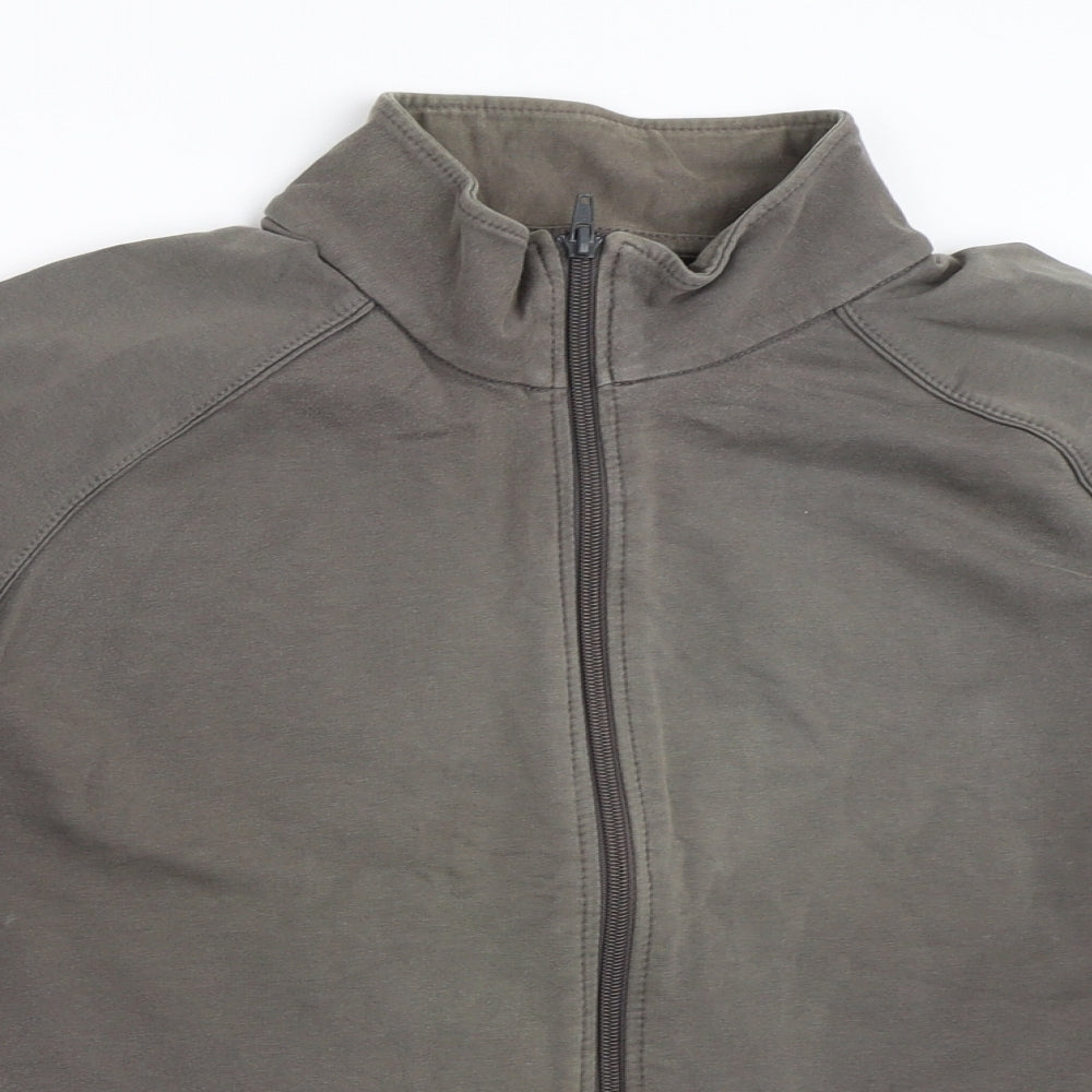 Marks and Spencer Womens Grey   Full Zip Sweatshirt Size 20