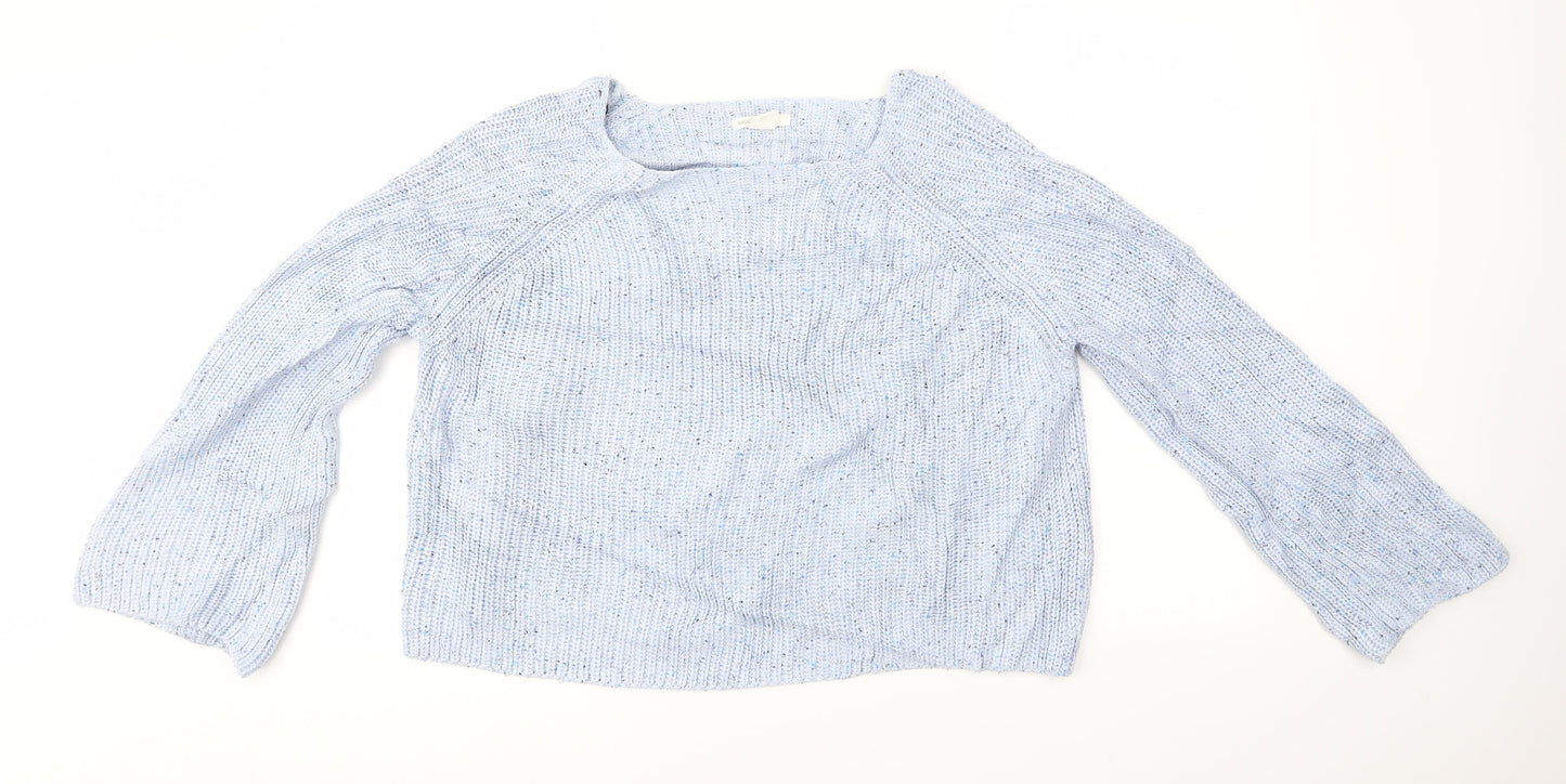 H&M Womens Blue   Pullover Jumper Size M