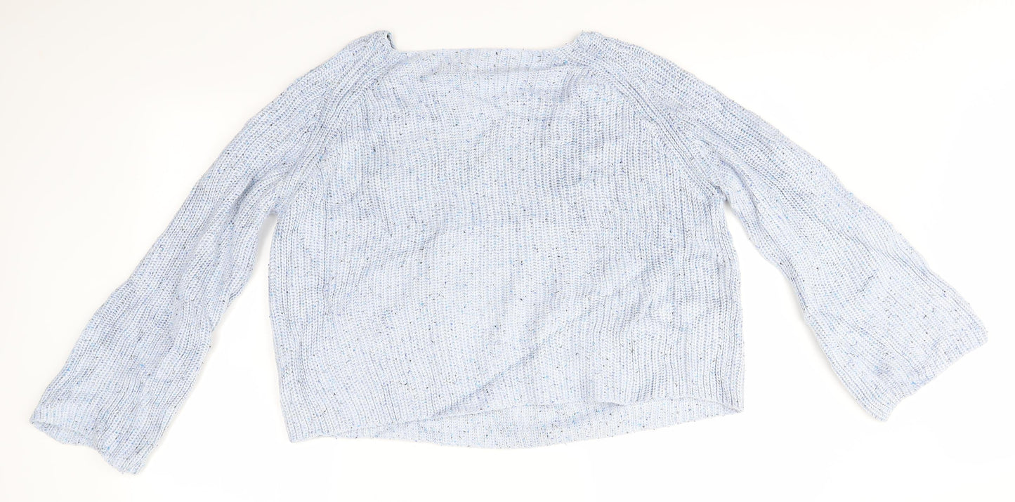 H&M Womens Blue   Pullover Jumper Size M