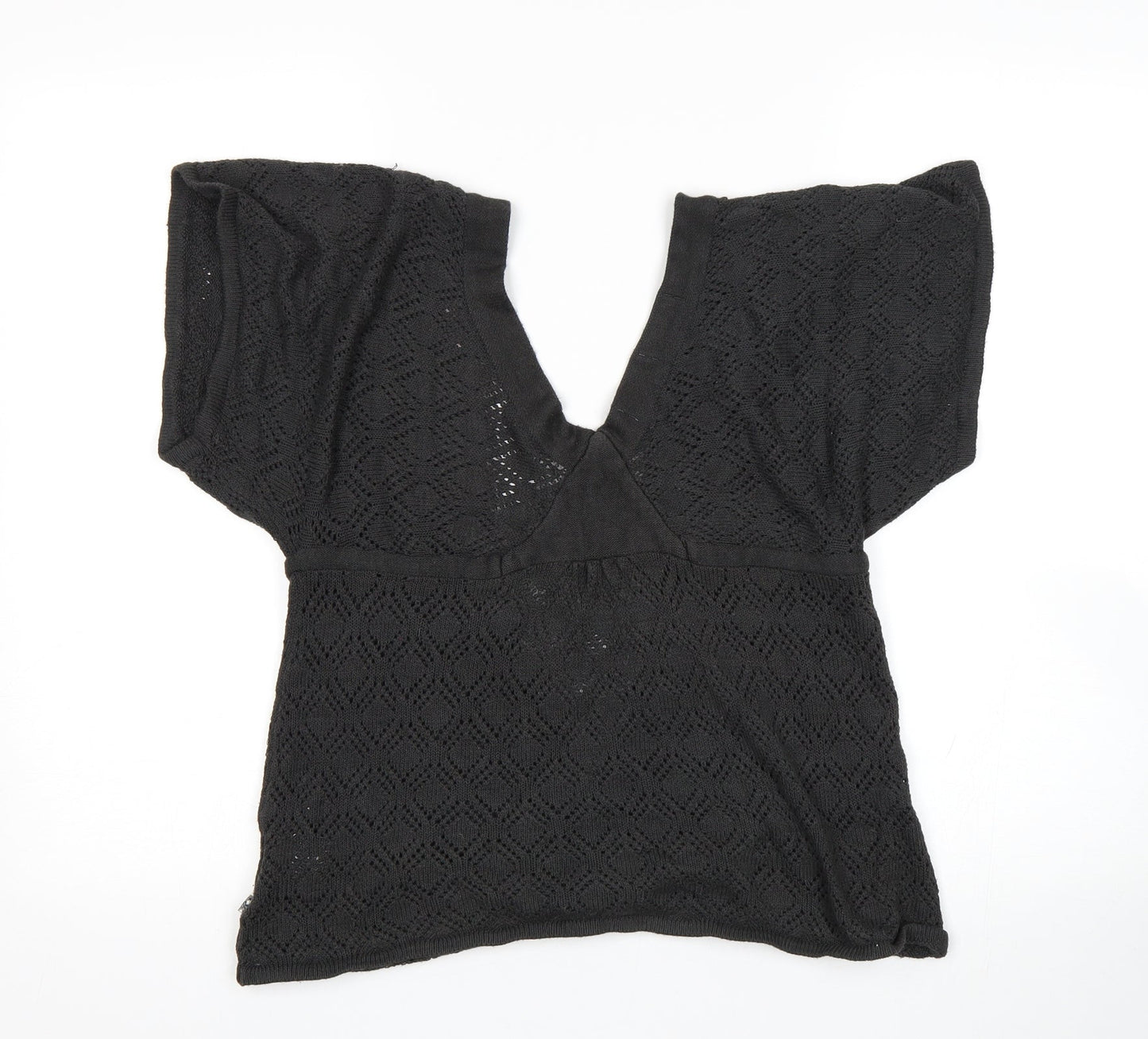 Rags For Girls Womens Grey   Wrap Jumper Size L